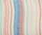 Blue-Orange-Multi Famous Maker Cotton Stripe Printed Lawn Woven Fabric By the Yard